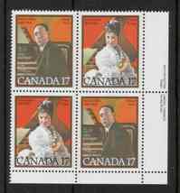 Canada  -  SC#861a Imprint  LR Mint NH  - 17 cent Canadian Musicians  issue  - $0.93