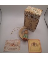 Vtg 1993 I&#39;m Bringing Good Luck Enesco Memories Of Yesterday Ornament MY... - $10.80