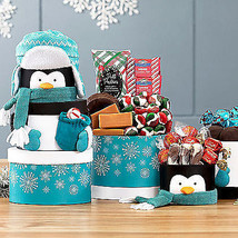 Penguin Treats: Christmas Holiday Gift Tower - $126.49