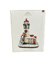 2018 Hallmark Keepsake Luminous Lighthouse Tabletop Light & Sound Brand New - $64.99