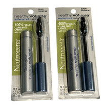 Pack of 2 - Neutogena Healthy Volume Waterproof Mascara - Black Brown 08 - NEW - £16.80 GBP