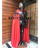 Medieval Knight Crusader Suit of Armor Medieval Times Costume Tournament... - $949.48 CAD