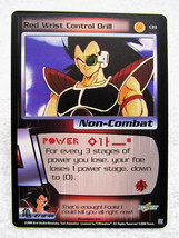 2000 Score Limited Dragon Ball Z DBZ CCG TCG Red Wrist Control Drill #139 Raditz - £2.39 GBP