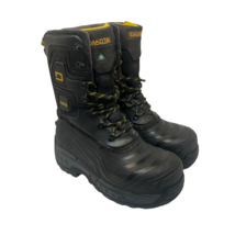 DAKOTA Men&#39;s Traction-On-Demand Comp. Toe Comp. Plate Winter Boots 8912 Black 7M - £75.65 GBP