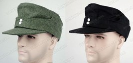 Reproduction ww2 german wh em elite m43 1943 panzer wool field cap military hat thumb200