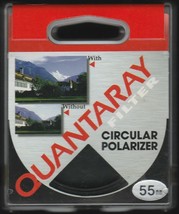 55mm Circular-Polarizer Quantaray Filter - $6.92