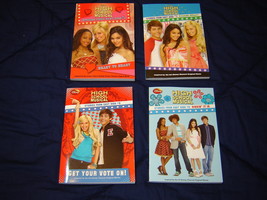 4 New High School Musical Chapter Books-6,7,8,9  - $140.41 MXN