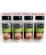 New! 4 X 12 oz Supreme Tradition Garlic and Pepper Seasoning Sealed Packed - £19.54 GBP