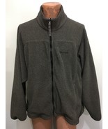 Marmot Mens XL Gray Fleece Jacket Roomy - £31.36 GBP