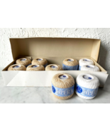 Coats Opera Cotton Crochet Thread Size 30 - 1 Box 10 Balls 7 White/3 Ecru - $896.62 MXN