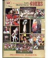 SAN FRANCISCO 49ERS YEARBOOK 1982-WORLD CHAMP G - £26.64 GBP