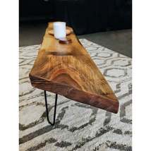 Live Edge Coffee Table with Hairpin Legs - £221.14 GBP