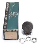 Clarostat 43C2 50 Controls and Resistors 50 OHM S Taper 2.0W 140-6744  - $22.50