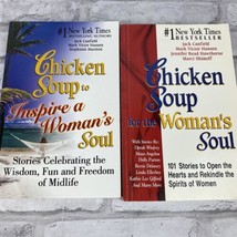 Chicken Soup For The Soul BookLot of 2  Womans Soul Inspire A Womans Soul  - £7.65 GBP