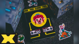 Pixel Clown (8-Bit Arcade Game) Playing Cards (of 750) by Kevin Wong - £9.15 GBP