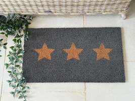 Triple Star Grey Coir Doormat - €14,67 EUR Triple Star Grey Coir Doormat - €14,67 EUR