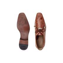 Belvedere Men's Shoes Lago Genuine Alligator Plain Toe Tassel Cognac 14010 image 5