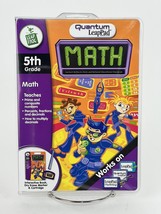 LeapFrog Quantum LeapPad Learning System Brand New Sealed 5th Grade Math... - £9.20 GBP