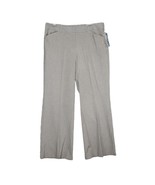 NWT Worthington Women&#39;s 14P Gray Pinstripe Wide Leg Dress Pants Trouser ... - $26.33 CAD