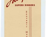 Adolph&#39;s Superb Dinners Menu Vallejo Street San Francisco California 1950&#39;s - £29.72 GBP