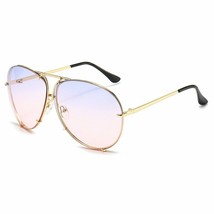 New Gold Frame Aviator Style Sunglasses - £10.28 GBP