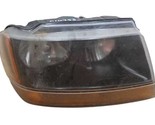 Passenger Headlight Smoke Tint Dark Background Fits 99-02 GRAND CHEROKEE... - $58.31