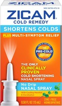 Zicam Cold Remedy No-Drip Nasal Spray with Cooling Menthol &amp; Eucalyptus, 0.5 Oun - £43.05 GBP