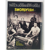 Swordfish DVD Movie John Travolta Hugh Jackman Halle Berry 2001 - $9.49
