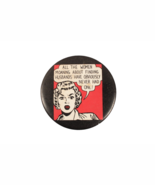 4 Risqué Pinbacks Very Not Politically Correct Large one is 3.5 Inches D... - €40,31 EUR