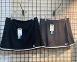 Yonex Women&#39;s Badminton Skirt Shorts Sports Grey Black [100/US:M] NWT 91... - $46.90