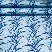 Deep Forest Cattails Stripe Fabric by Betsy Olmsted Windham 52994D 100% ... - $4.00+