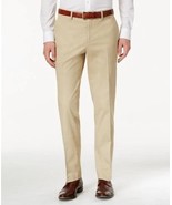 Bar III Dress Pants Men&#39;s 32x32 Tan Slim-Fit Cotton Blend Stretch Solid - $48.00 CAD