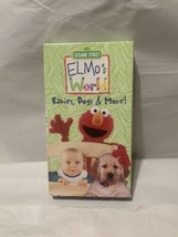 Sesame Street Elmo’s World Babies, Dogs And More VHS 2000 Vintage PBS Kids Show - £5.42 GBP