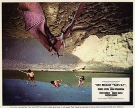 One Million Years BC 1966 Hammer Pteranodon swoops on shell tribe 8x10 photo - £8.51 GBP