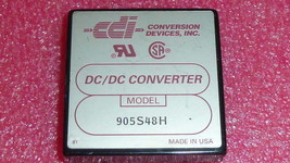 NEW 1PC CDI 905S48H Single Output DC/DC Converter 48VDC 4-PIN PCB - $25.00