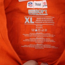 Denver Broncos Shirt Mens XL Orange NFL Team Apparel Graphic Print Desig... - $22.75