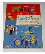 Black Americana Music Book Favorite American Songs Vintage 1954 - $137.20 CAD
