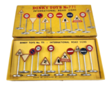 Meccano Ltd. Dinky Toys International Road Signs Figure Models No. 771 E... - $53.20