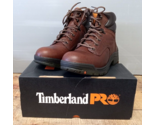 Timberland PRO 55398 Womens Titan Soft Toe 6-in Work Boots Coffee Size U... - $74.97