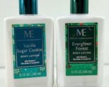 ME Body Lotion 2-Pack Vanilla Sugar Cookie and Evergreen Forest (8.1 fl ... - £21.83 GBP