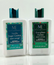 ME Body Lotion 2-Pack Vanilla Sugar Cookie and Evergreen Forest (8.1 fl oz each) - £21.71 GBP