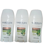 3pack x Yardley London Aloe &amp; Avacado Deodorant 2 oz Each Stick NEW - $23.62 CAD