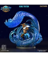 3D Printed Clay Cyanide King Triton The Chronicles of Atlantis 28 32 mm D&amp;D - €18,11 EUR+