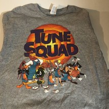 Tune Squad Space Jam T Shirt Large Gray SH2 - $7.91