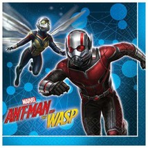 Ant Man and the Wasp Lunch Napkins 16 Per Package Birthday Party Supplies NEW - £4.38 GBP