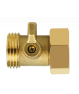 Garden Hose Shut off Valve Heavy Duty Solid Brass with Washer - $165.32 MXN