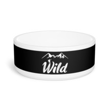 Custom Ceramic Pet Bowl, 6&quot; Personalized Pet Dish for Dogs and Cats, Any Name or - £38.93 GBP