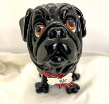 Little Paws Black Pug Precious Dog Figurine Sculpted Pet 336-LP-PREC 3.9" High image 3