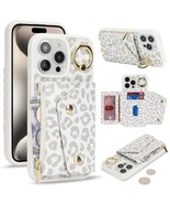 Lipvina for iPhone 15 Pro Max Case Wallet with Card Holder - Zipper Pock... - $18.81