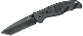 Gerber Answer FAST Pocket Knife Black G10 Assist Tanto Combo Edge  w/ Slide Lock - £78.04 GBP
